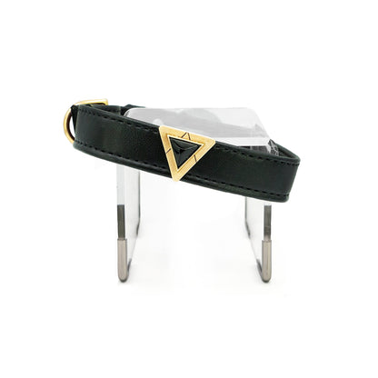 Jet Onyx Collar & Charm Set