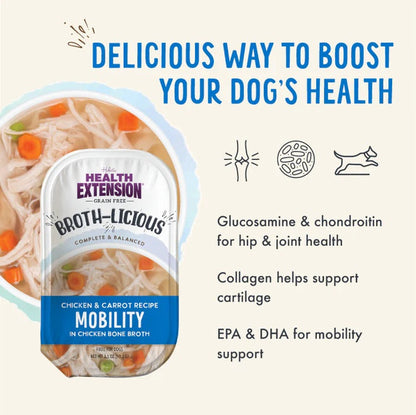 Health Extension Broth-Licious Mobility Chicken & Carrot