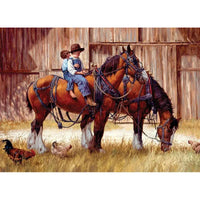 Back to the Barn 1000 Piece Jigsaw Puzzle Cobble Hill