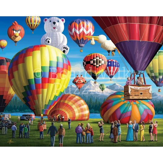 Balloon Launch 1000 Piece Jigsaw Puzzle Boardwalk