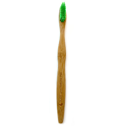 Eco-Friendly Bamboo Dental Toothbrush for Large Breed Dogs