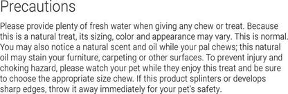 Barkworthies Beef Femur Bone Natural Long Lasting Dog Treat