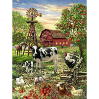 Barnyard Animals 500 Piece Jigsaw Puzzle Springbok