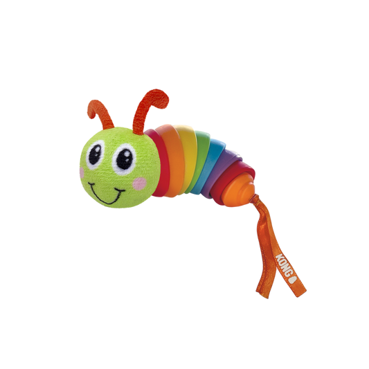Kong Bat - A - Bout Clackz Caterpillar - Kong Cat Toys - The Family Pet