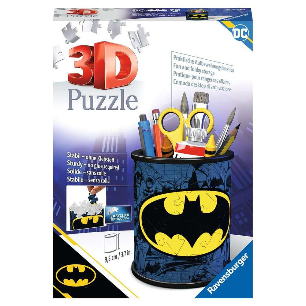 Batman Pencil Cup 57 Piece 3D Jigsaw Puzzle Ravensburger