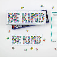 Be Kind 1000 Piece Panoramic Jigsaw Puzzle Galison