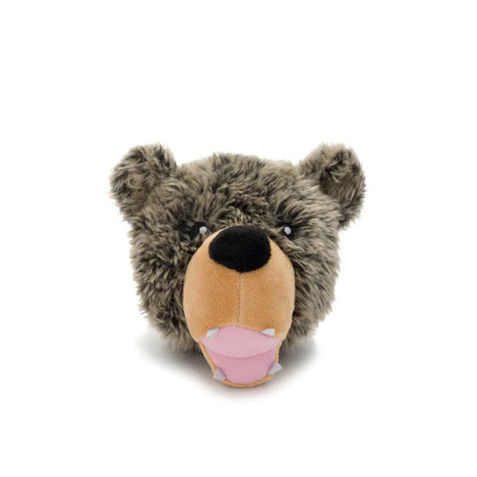 Fabdog Faball Grizzly Brown Large Interactive Dog Toy Play - main product image