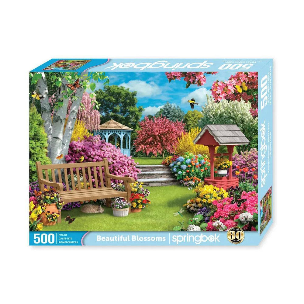 Beautiful Blossoms 500 Piece Jigsaw Puzzle Springbok