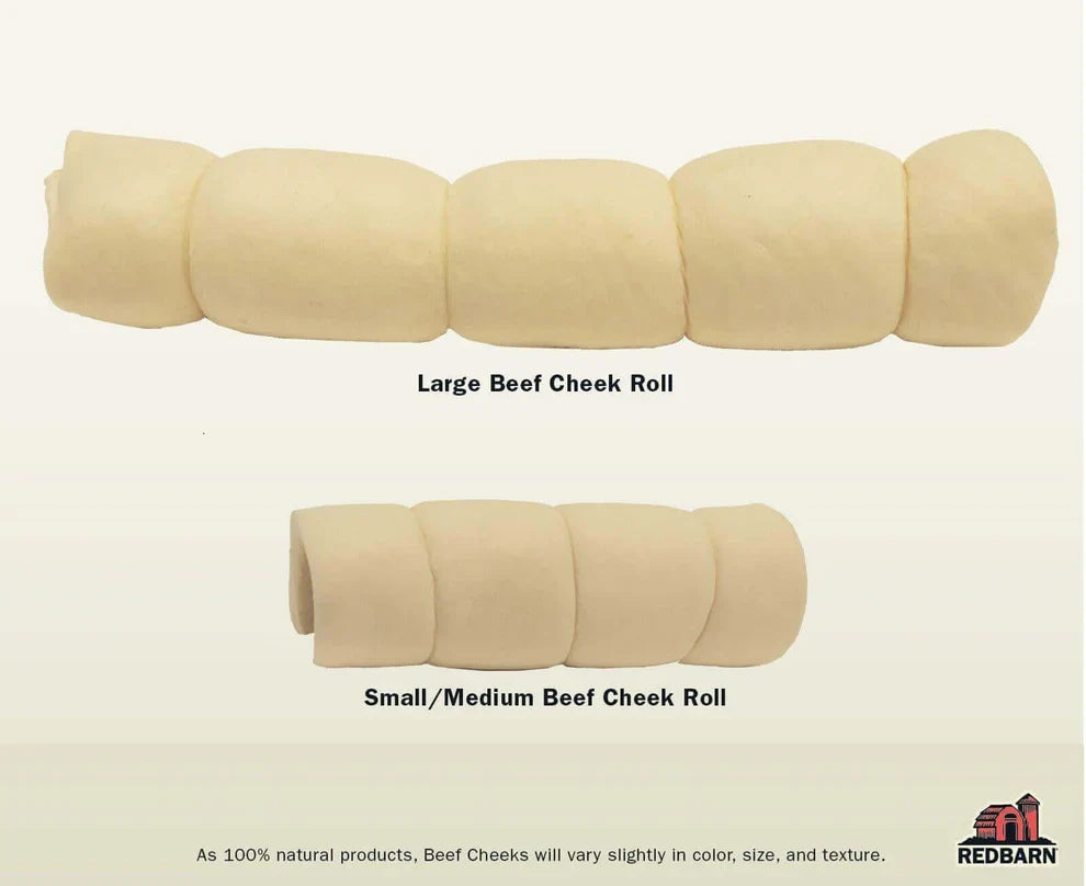 Red Barn Beef Cheek Roll Dog Treat