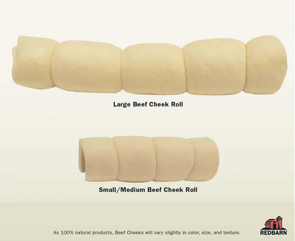 Red Barn Beef Cheek Roll Dog Treat