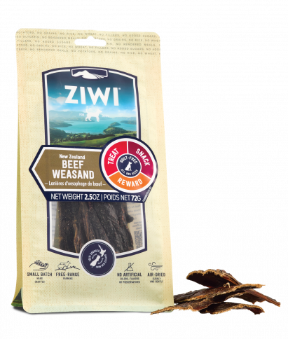 ZIWI Peak Premium Air-Dried Beef Weasand Dog Treats | 85g Pack
