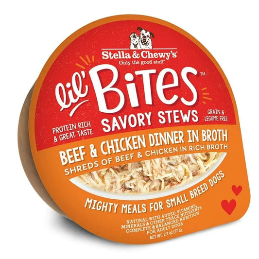 Stella & Chewy's Lil Bites Savory Stews Wet Dog Food 12 Pack