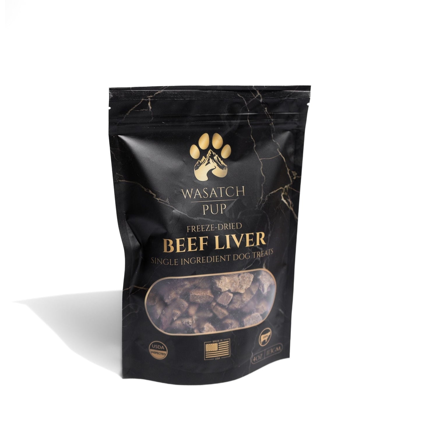 Freeze - Dried Beef Liver | Single Ingredient Dog Treats - Wasatch Pup