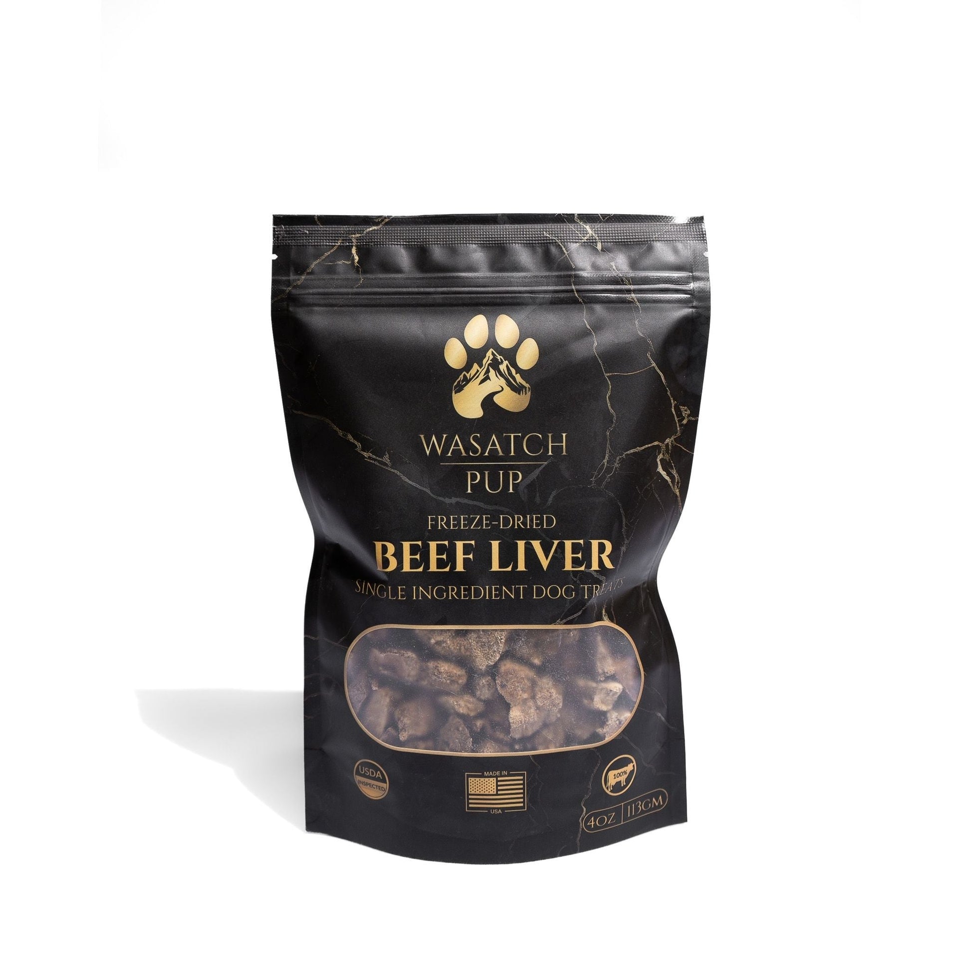 Freeze - Dried Beef Liver | Single Ingredient Dog Treats - Wasatch Pup