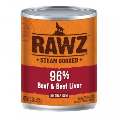 Rawz Beef & Beef Liver Wet Dog Food by Purrfect Pet Kingdom®