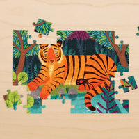 Bengal Tiger 48 Piece Mini Jigsaw Puzzle Mudpuppy