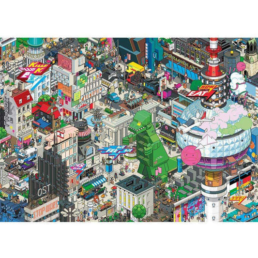 Berlin Quest Pixorama 1000 Piece Jigsaw Puzzle Heye