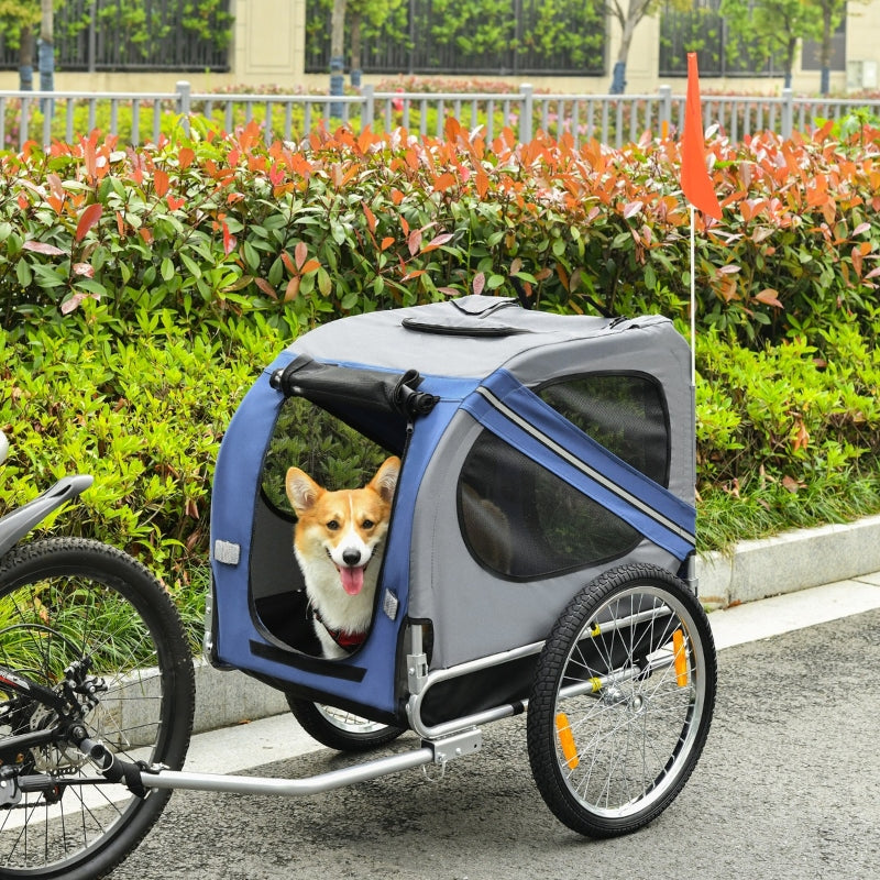 Bike Trailer Cargo Cart for Dogs and Pets - Purrfect Pet Kingdom