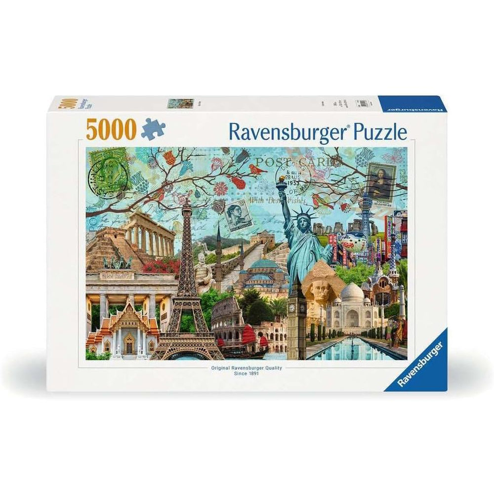 Big City Collage 5000 Piece Jigsaw Puzzle Ravensburger