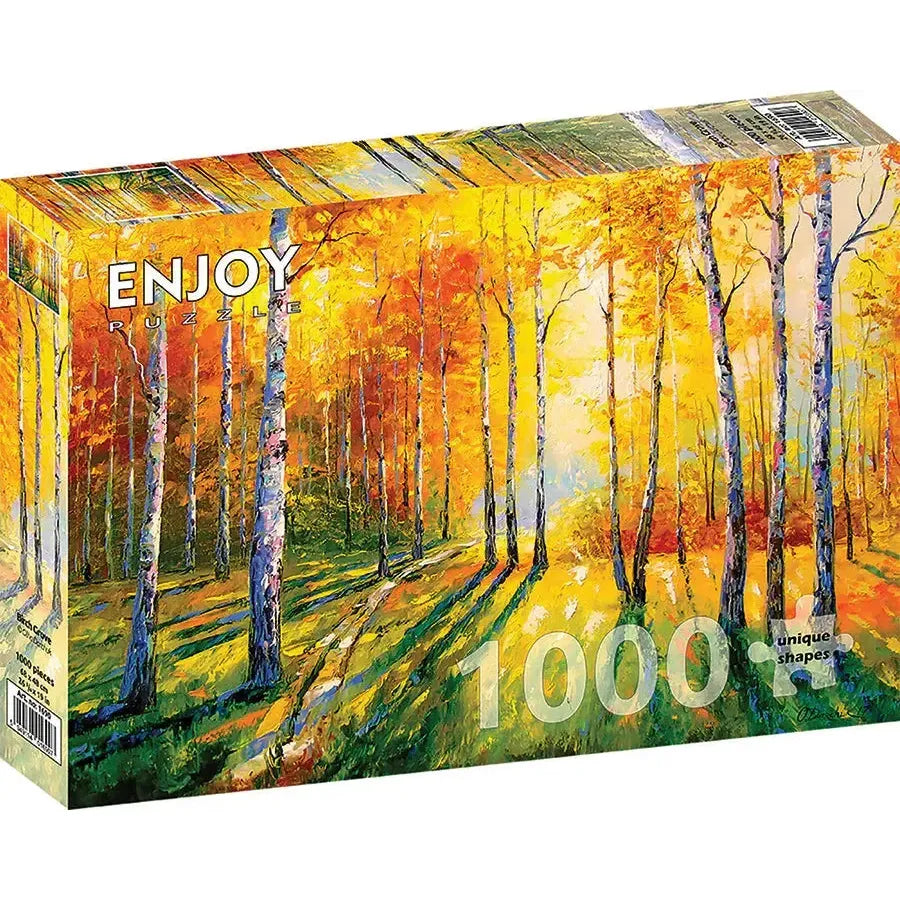 Birch Grove 1000 Piece Jigsaw Puzzle Enjoy