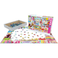 Birthday Party Cakes 1000 Piece Jigsaw Puzzle Eurographics