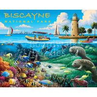 Biscayne National Park 500 Piece Jigsaw Puzzle Boardwalk