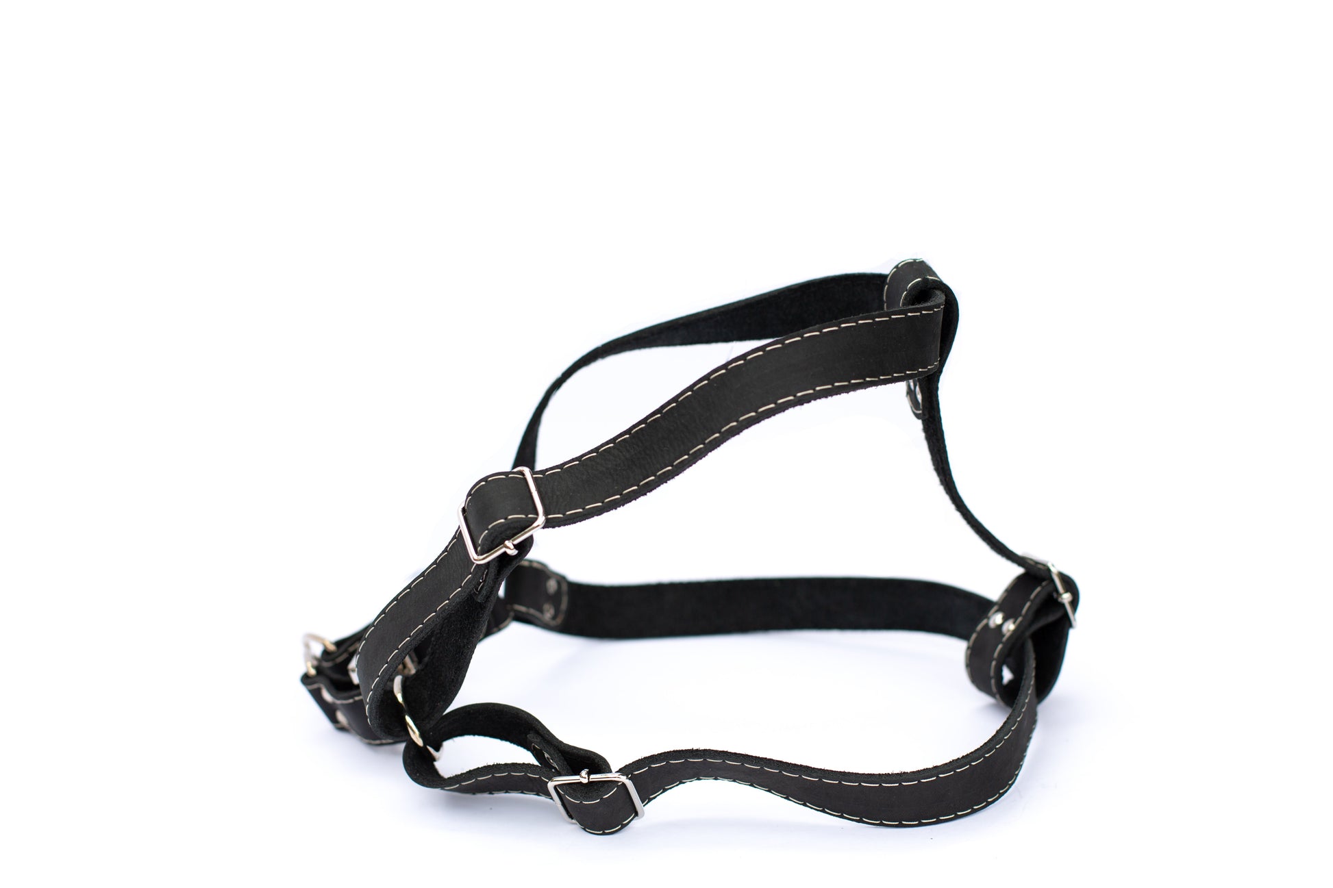 Dog Collar Step In Leather Harness for Daily Use for Comfort - size and texture image for dog collar