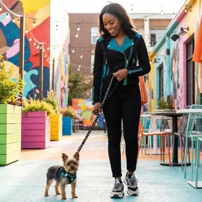 Purrfect Pet Kingdom EcoBark Step In Dog Harness - XXXS to Small Breeds- Reflecti (XS (5 to 6 lbs)) - Premium Dog Harnesses