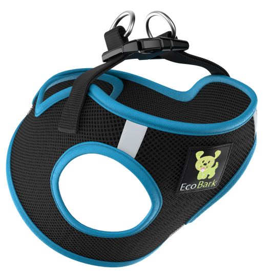 Purrfect Pet Kingdom EcoBark Step In Dog Harness - XXXS to Small Breeds- Reflecti (XXXS (2 to 3 lbs)) - Premium Dog Harnesses