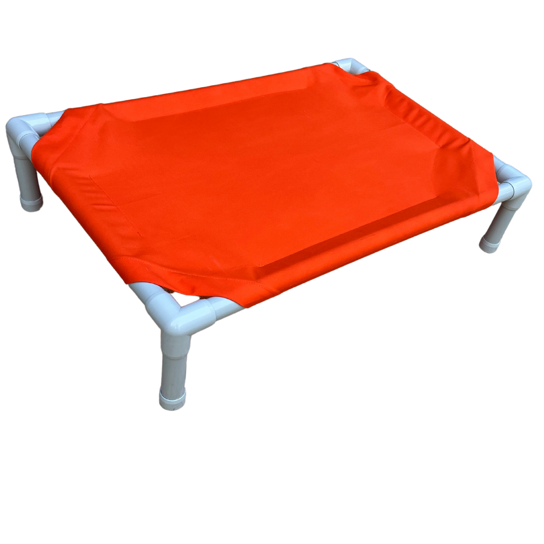 Dog Bed Orange Outdoor Indoor Sunbrella Blaze 🛏️