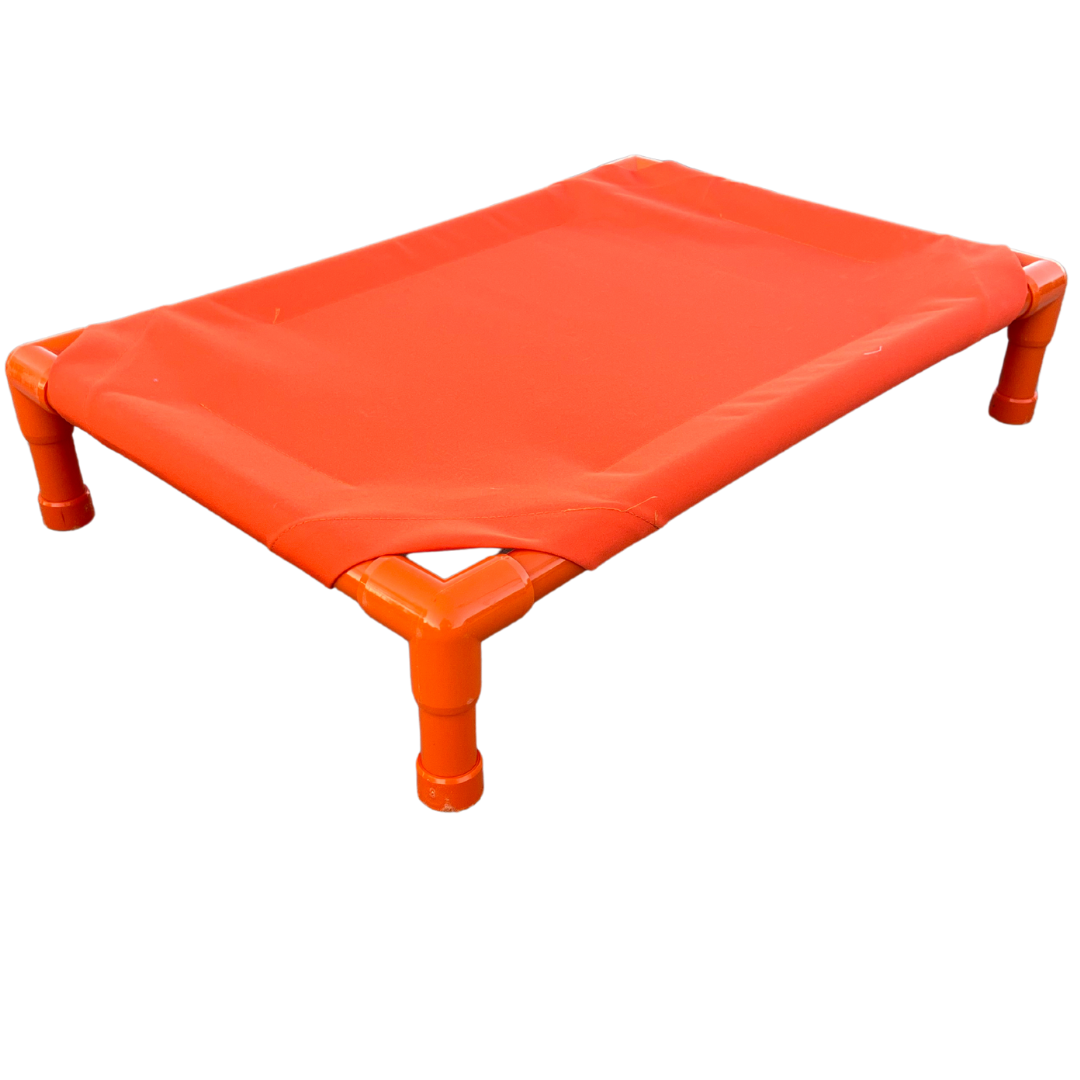 Dog Bed Orange Outdoor Indoor Sunbrella Blaze 🛏️