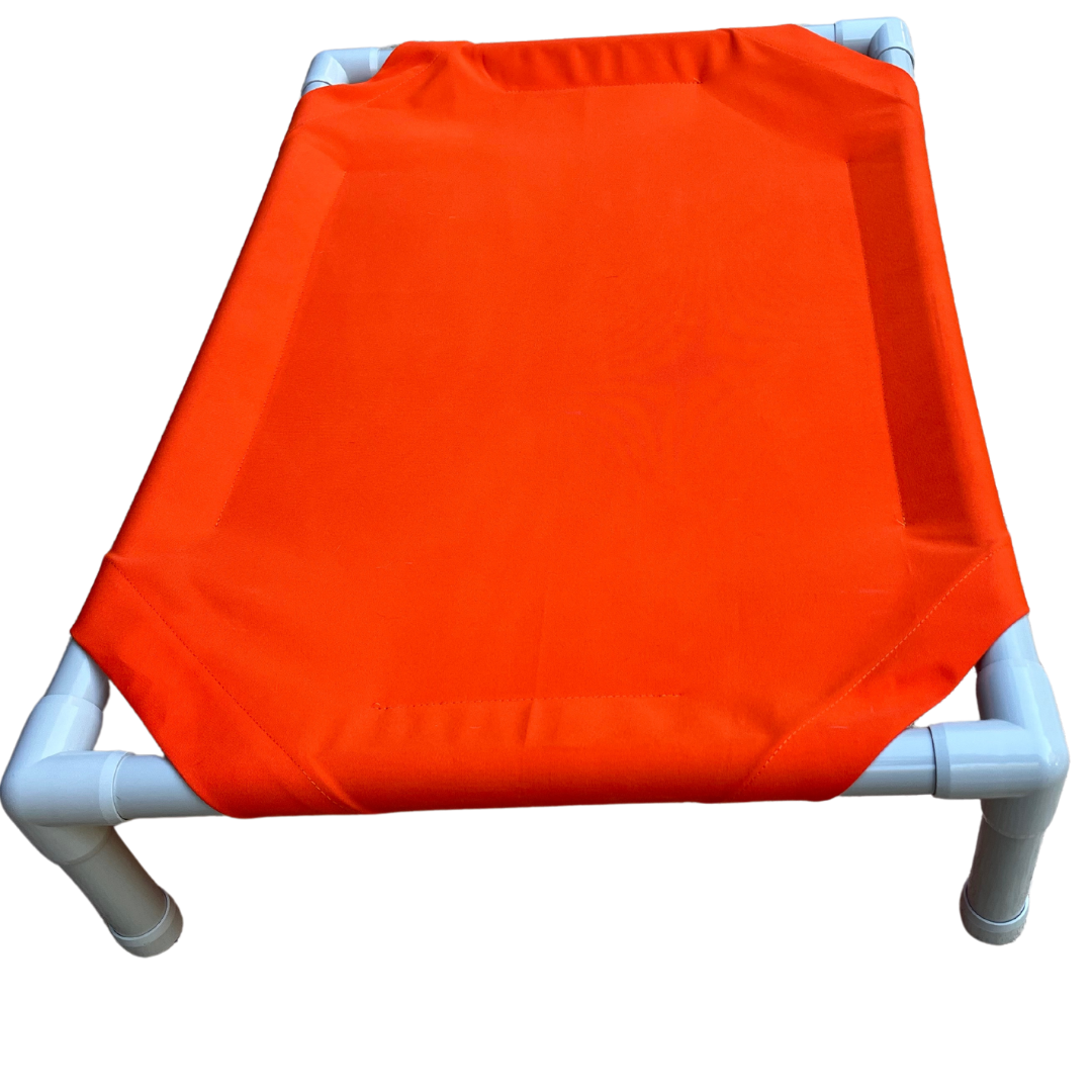 Dog Bed Orange Outdoor Indoor Sunbrella Blaze 🛏️