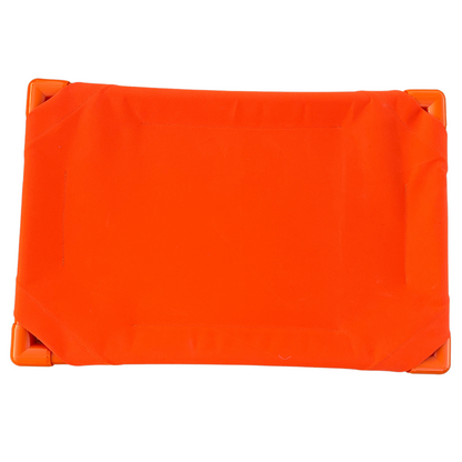 Dog Bed Orange Outdoor Indoor Sunbrella Blaze 🛏️