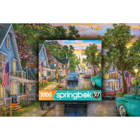 Blissful Borough 1000 Piece Jigsaw Puzzle Springbok