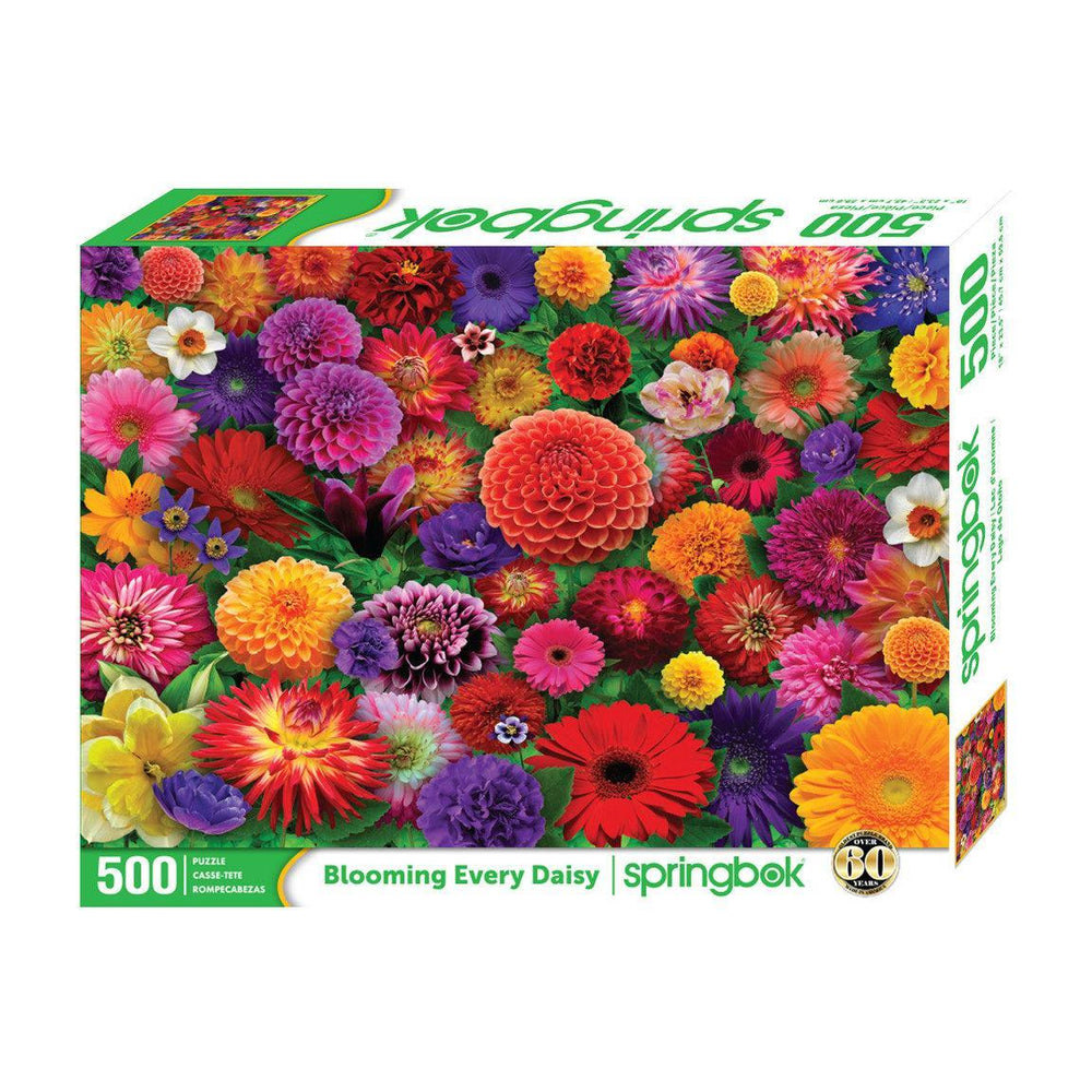 Blooming Every Daisy 500 Piece Jigsaw Puzzle Springbok