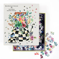 Blooming Kettle 750 Piece Custom Shaped Jigsaw Puzzle Galison