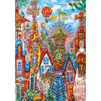 Blue Gate Charming Village 500 Piece Jigsaw Puzzle Heye