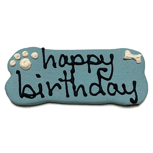 Dog Treats: Birthday Bones for Royal Dog Rewards - premium dog treat from Purrfect Pet Kingdom