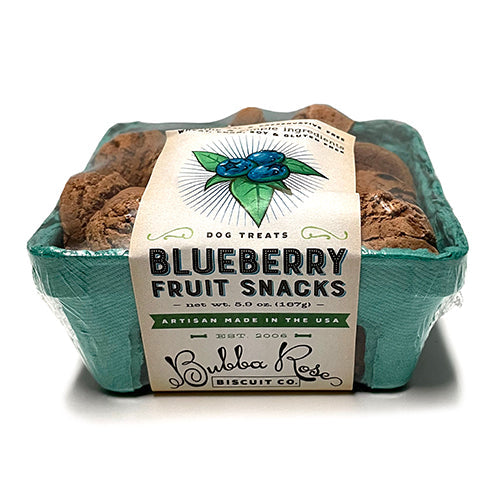 Dog Treat Gift Box: Blueberry Fruit Dog Treat Crate for Dogs - premium dog treat from Purrfect Pet Kingdom