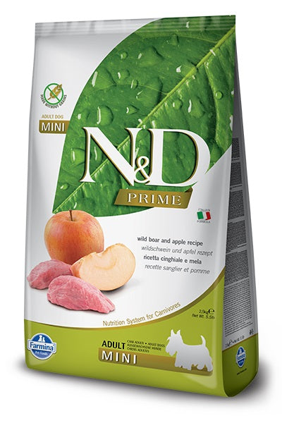 Farmina N&D Wild Boar and Apple Recipe Adult Dog Food 12kg