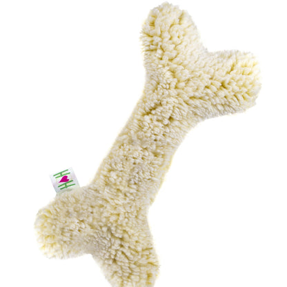 Durable Fleece HuggleBone Interactive Dog Toy for Chewing