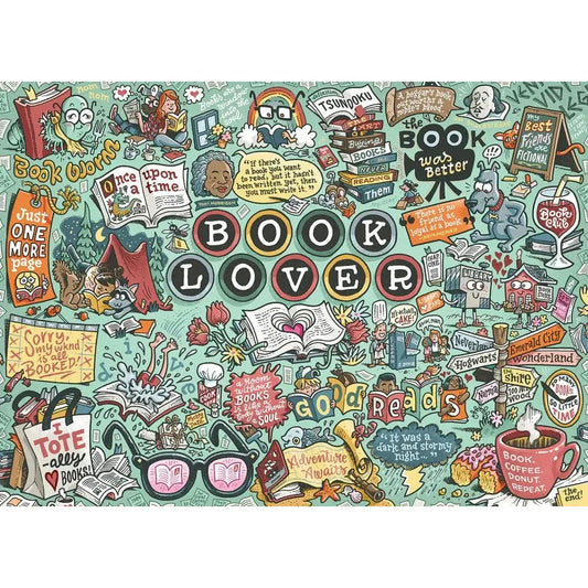Book Lover "Something's Amiss!" 1000 Piece Jigsaw Puzzle PuzzleTwist