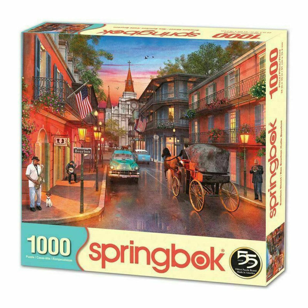 Bourbon Street 1000 Piece Jigsaw Puzzle Springbok
