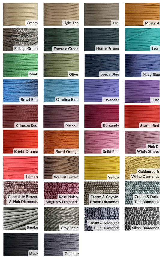 Cobra Braid Handmade Dog Collar - Customize Your Color