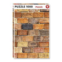 Bricks 1000 Piece Jigsaw Puzzle Piatnik
