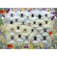 Brilliant Bees 1000 Piece Jigsaw Puzzle Gibsons