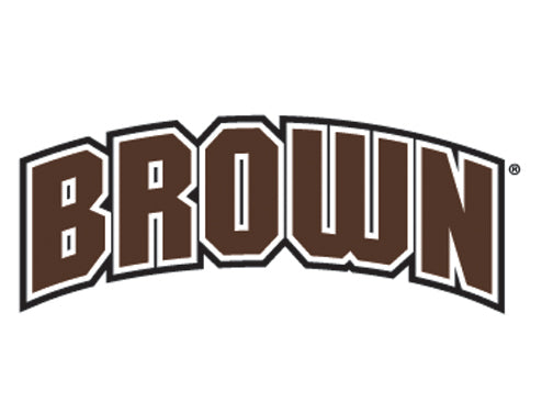 Dog Toy NCAA Brown University Bruno the Bear Knottie Plush - lifestyle product image for dog toy
