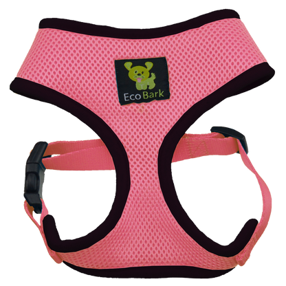 EcoBark Bubblegum Pink Dog Harness - Over-the-Head Dog Vest