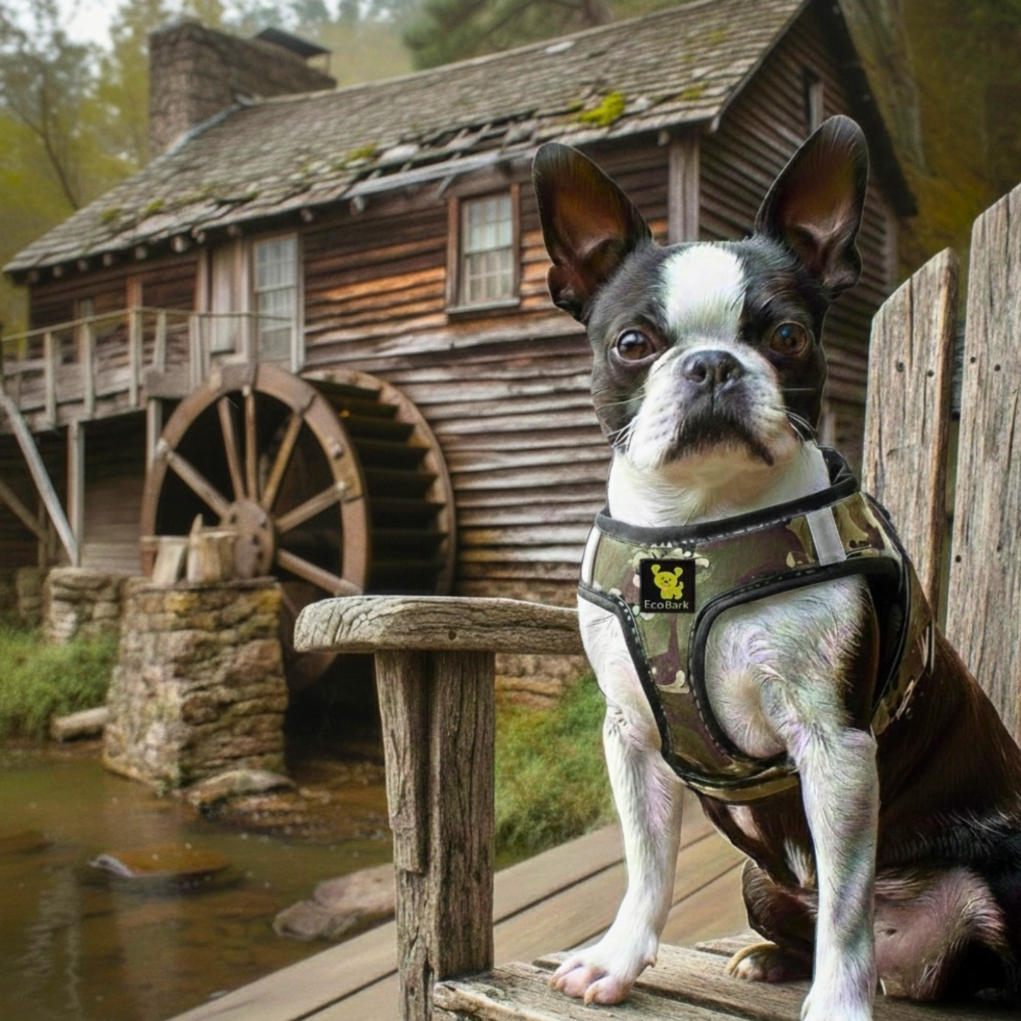 Dog Harness EcoBark Step In Harness XXXS to Small Breeds- - gallery product image for dog harness
