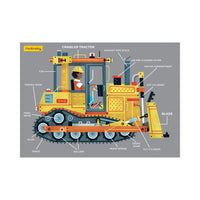 Bulldozer 48 Piece Mini Jigsaw Puzzle Mudpuppy